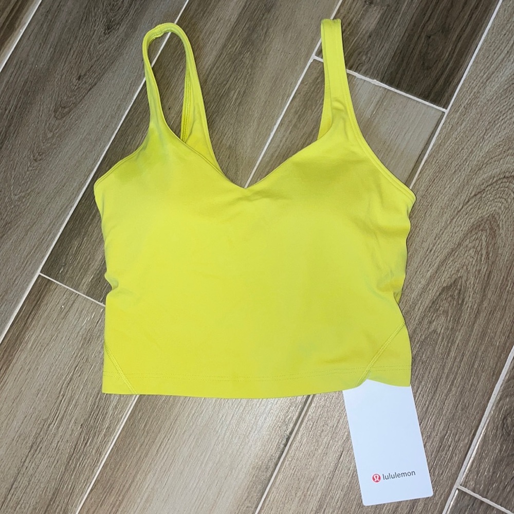 Lululemon Align Tank. Color: YLSR. Size: 4